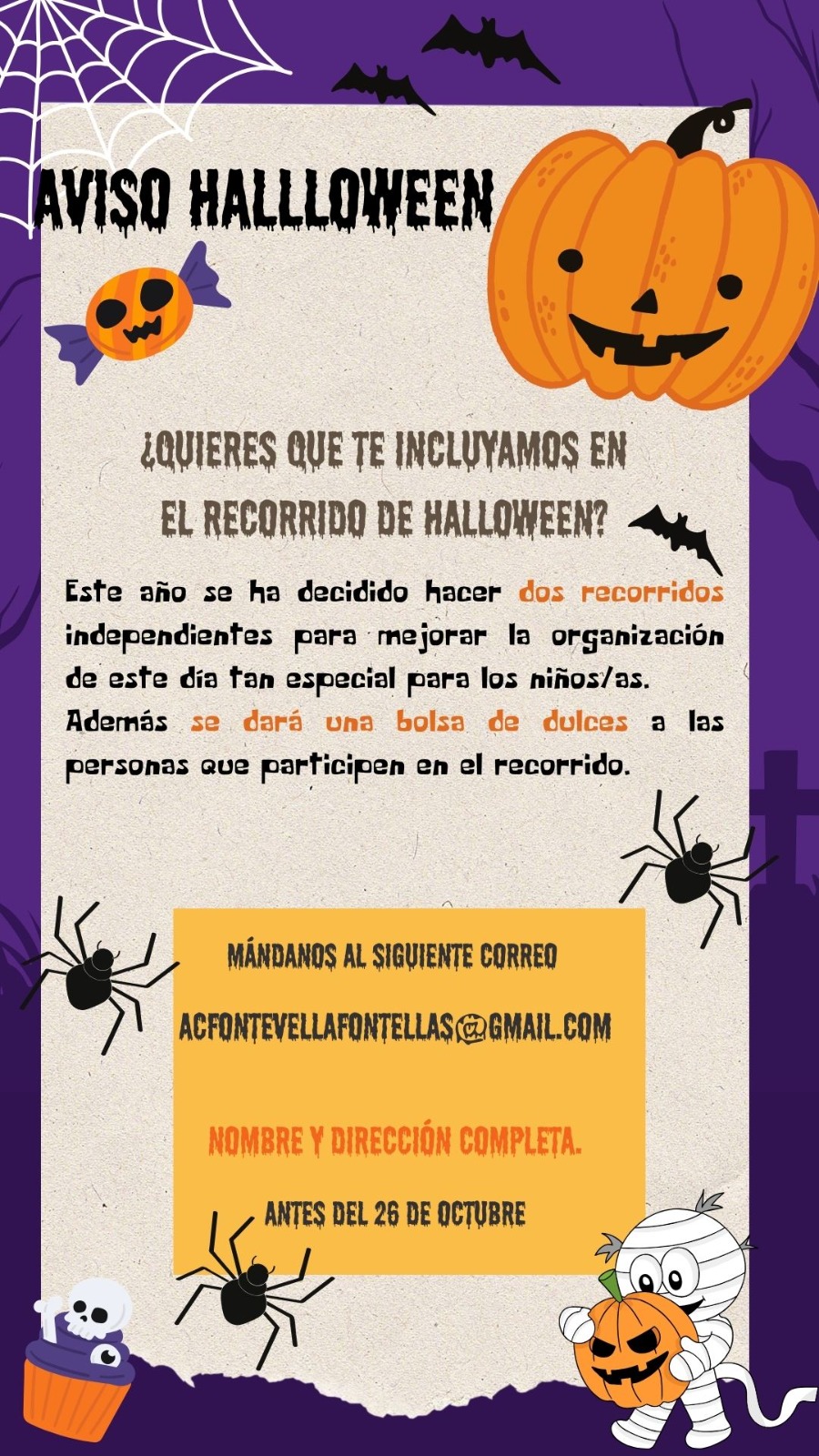 Aviso Halloween 2
