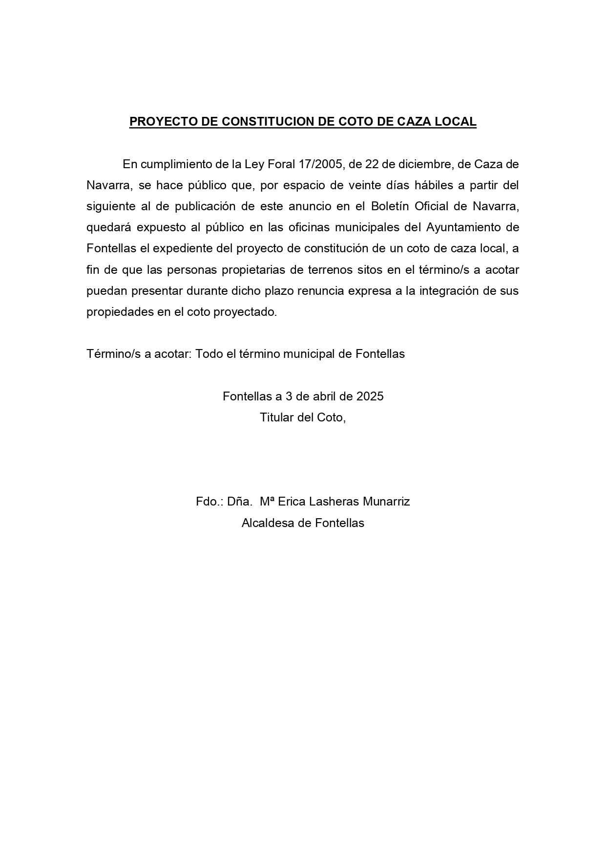 Anuncio BON