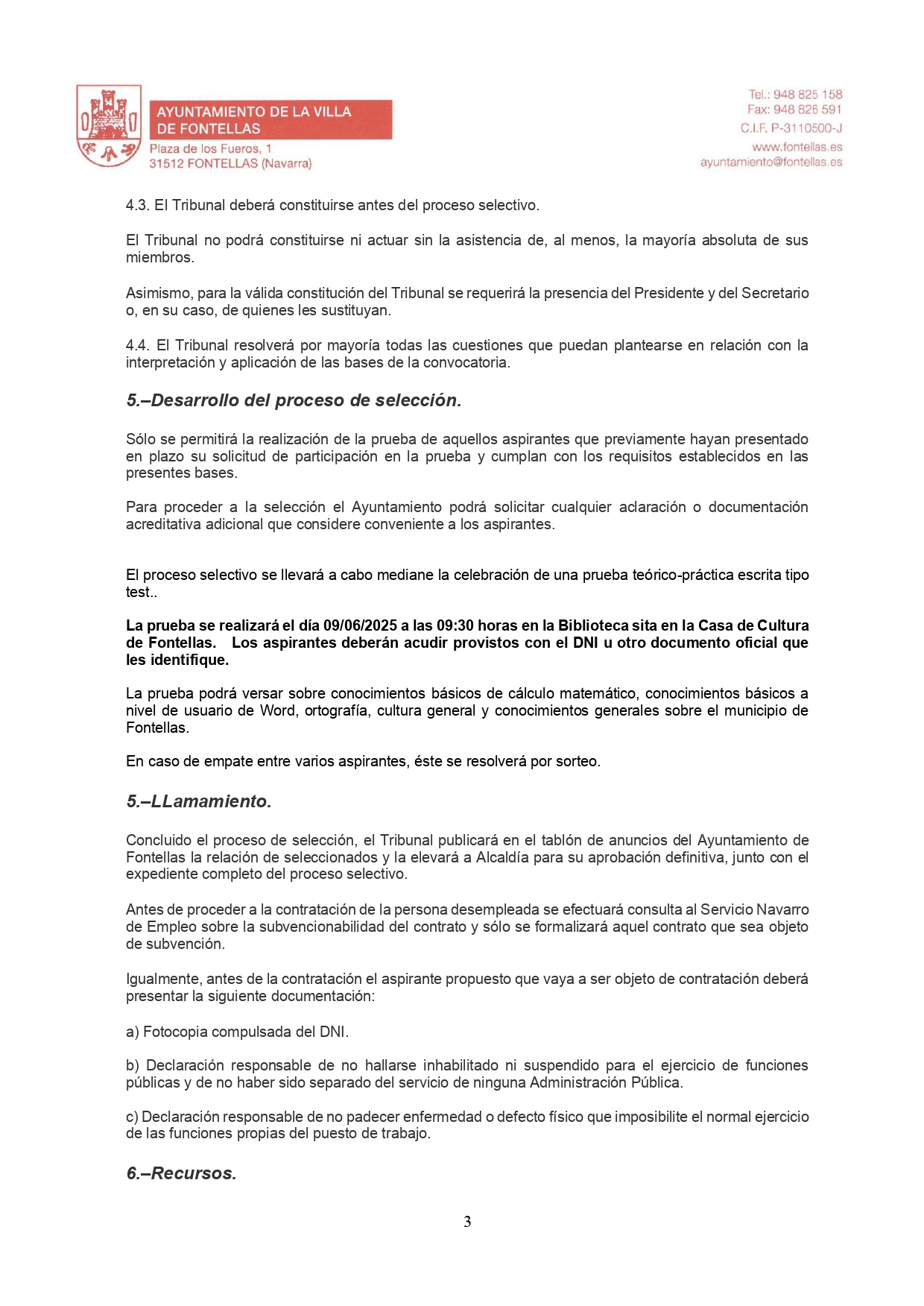 Bases contratación conserjes u ordenanzas para piscinas 2025_page-0003