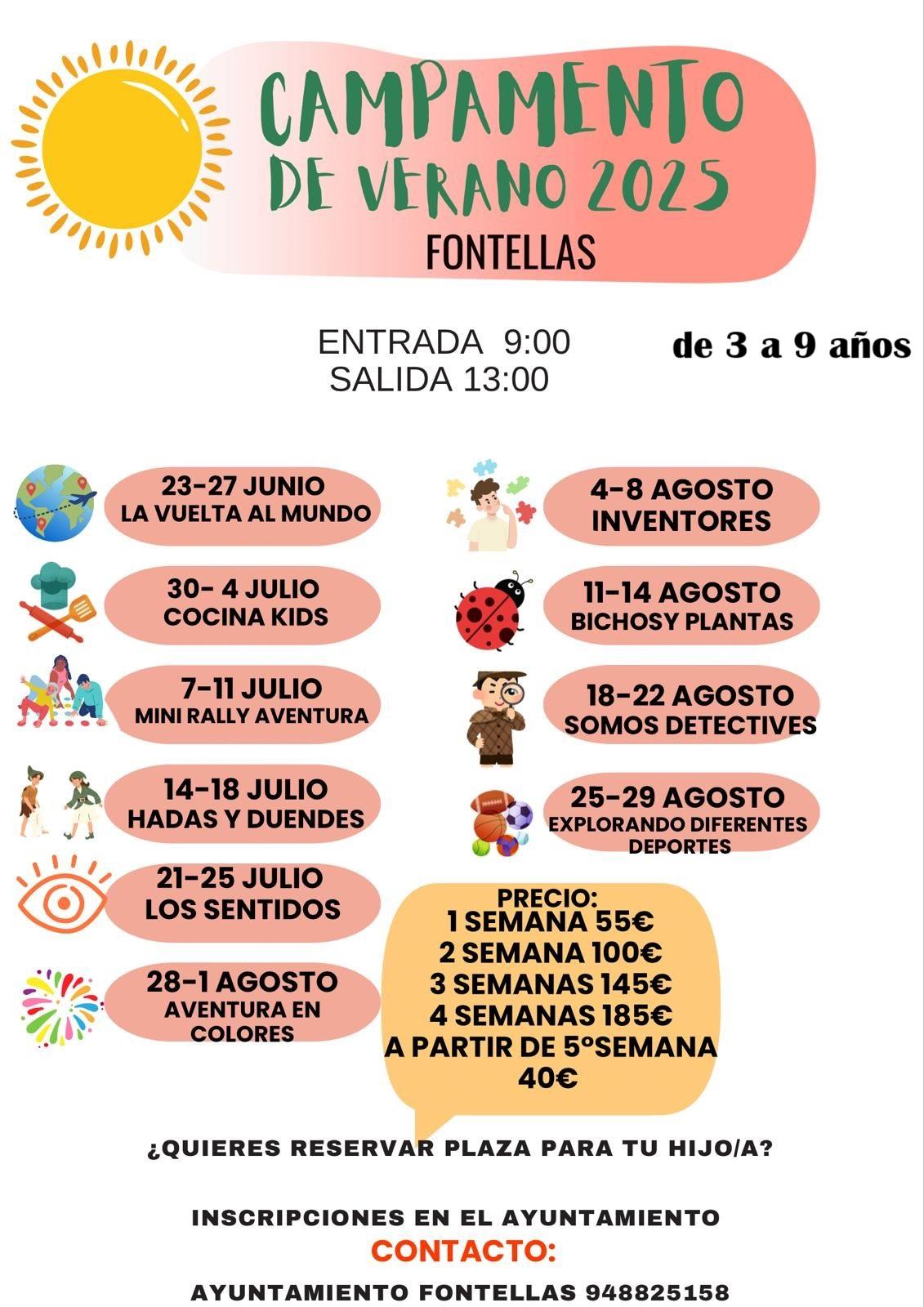 Campamentos verano 2025