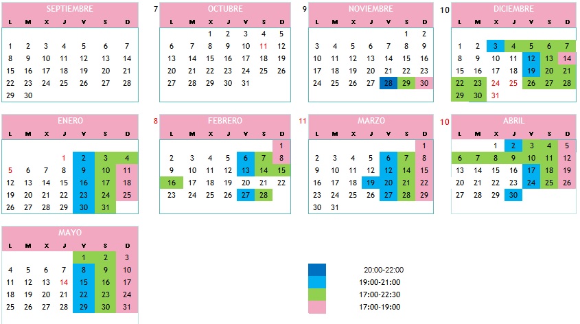 calendario badulake mod
