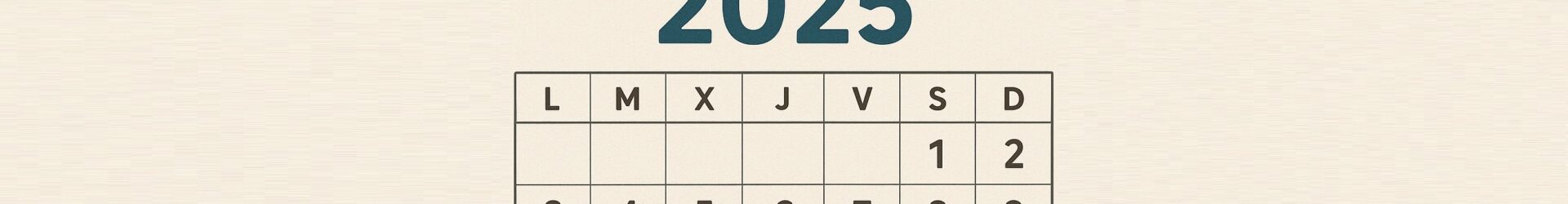 Agenda Noviembre 2025