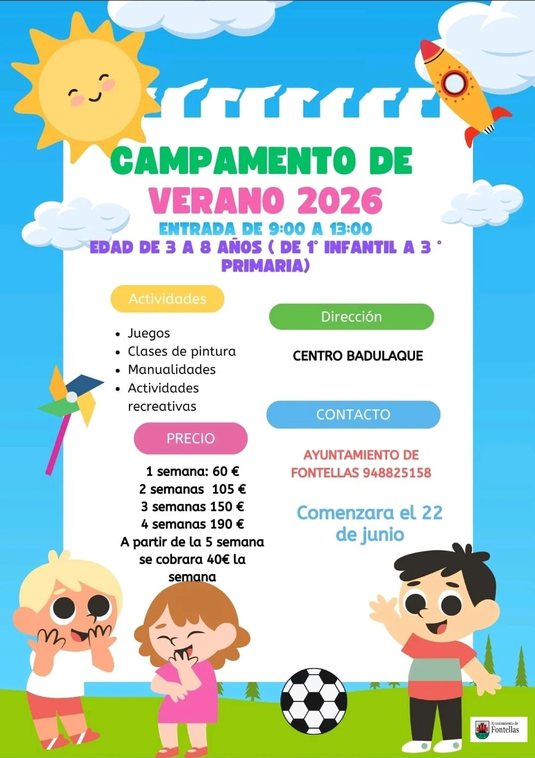 Campamentos Verano 2026