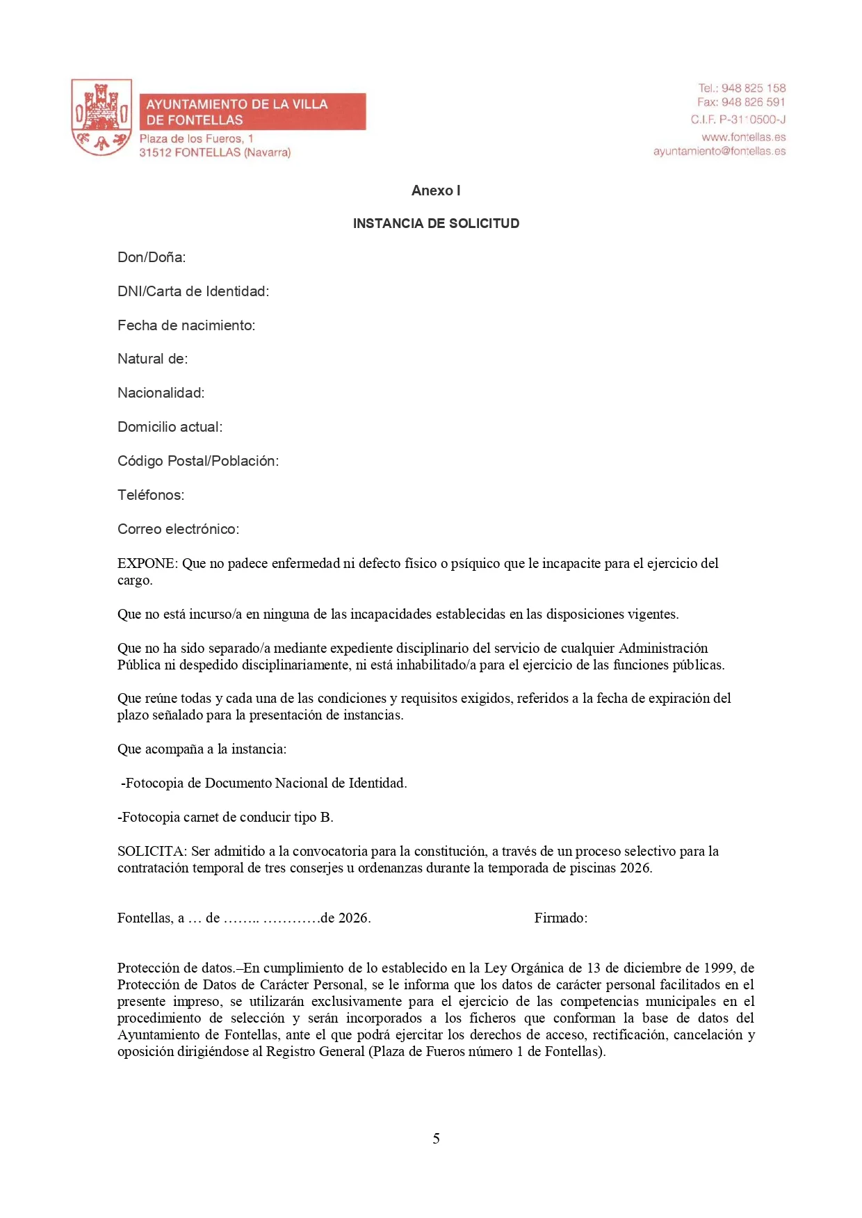 Resolución contratación conserjes u ordenanzas para piscinas 2026_page-0005