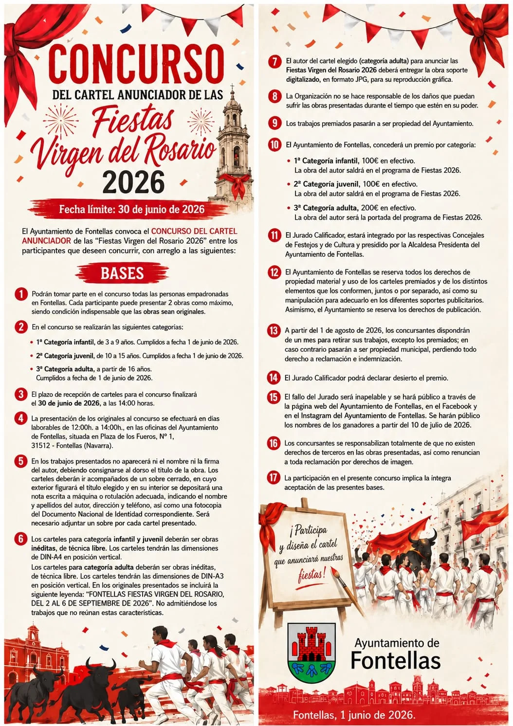 cartel fiestas 2026