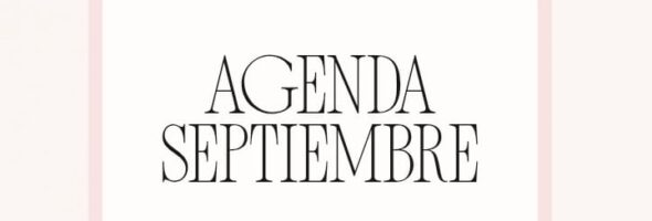 Agenda Septiembre 2026